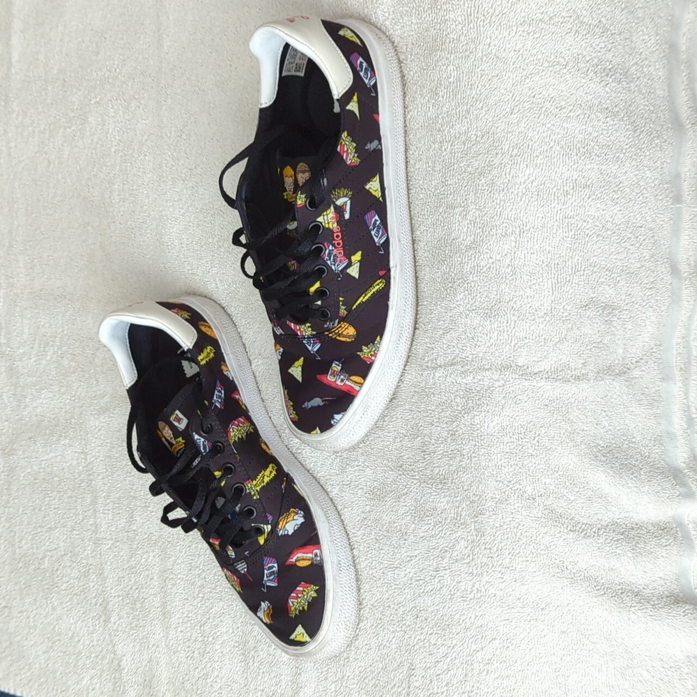 Adidas Beavis and Butthead Burger World shoes